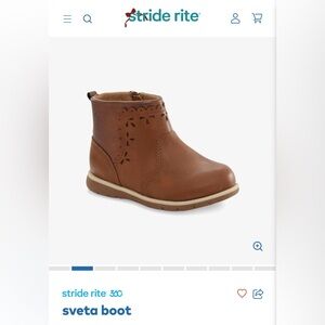 Baby/ Toddler Girls Stride Rite Sveta Booties